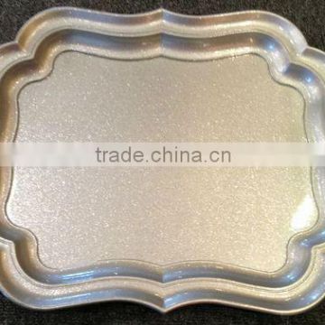 Silver charger plates,hot sale charger plates