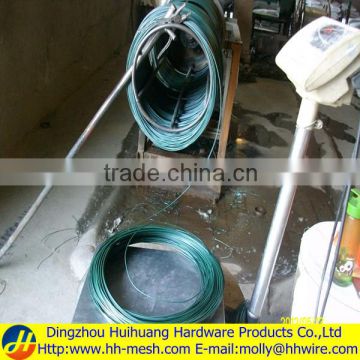 Color wire pvc coated(Manufacturer & Exporter)-Huihuang factory -BLACK,GREEN ,WHITE...