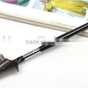 personalized double/two sideded makeup eyebrow brush