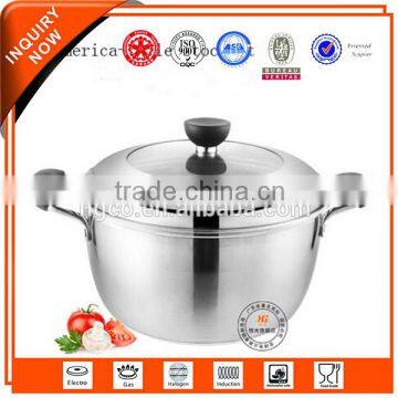 High quality cheap custom stainless steel stock pot