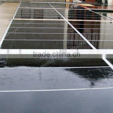 wooden flooring system for party event shelter tent