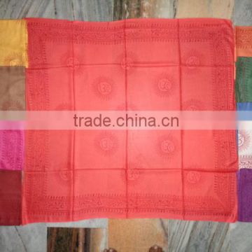 indian gods printed scarves wholesale square om