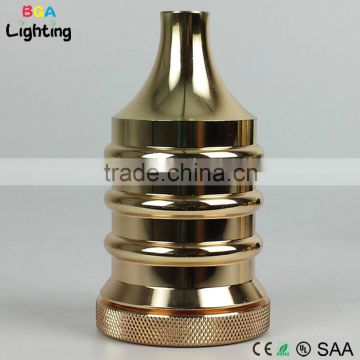 High Quality Electroplating Aluminum E27 Lamp Socket