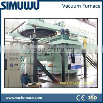 Intermissive reactor cyclical vacuum induction aluminium melting furnace