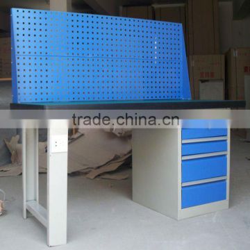 Heavy Duty Engineering Workbench With Side Cabinet