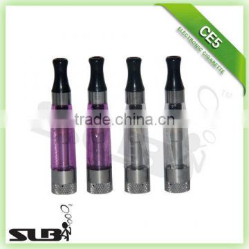 Sailebao 2013 hottest no leaking replaceable coils ce5 safety clearomizer,no burning tastes ce5 atomizer
