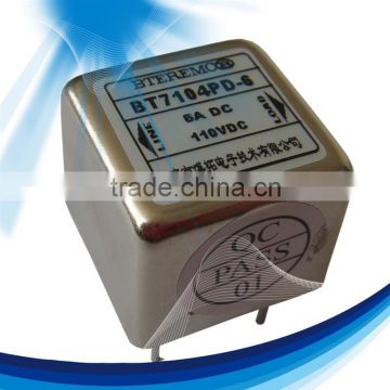 Anti-interference single sma pcb emc filter mount jack with CE certificate
