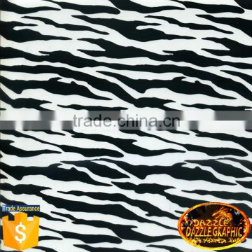 High Popularity Dazzle Graphic Zebra stripe hydro dip film No.M-12780 Width 1M Animals Pattern Water Transfer Printing Film