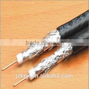 Coaxial Cable rg6 for CATV Sheild Coverage 60%