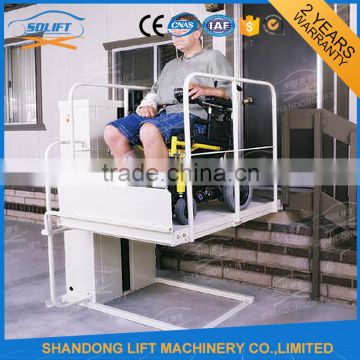 Electric wheelchair platform lift