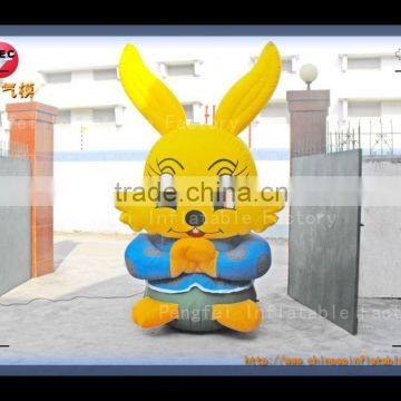outdoor hot selling customized rabbit inflatable model for advertisement