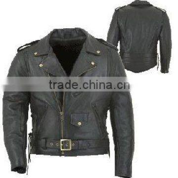 DL-1183 Leather Motorbike Jacket , Ladies Motorcycle Jacket