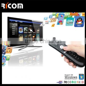 air mouse remote control,gyroscope air mouse,rf air mouse remote control for smart tv samsung--T1-Shenzhen Ricom
