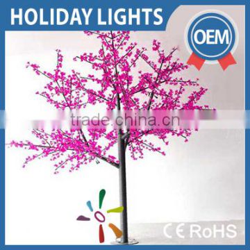 Plastic Japanese Led Cherry Blossom Tree Outdoor Lighted Cherry Blossom Trees Light