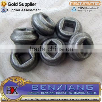 Ornamental wrought iron collars made by Benxiang BX41.102
