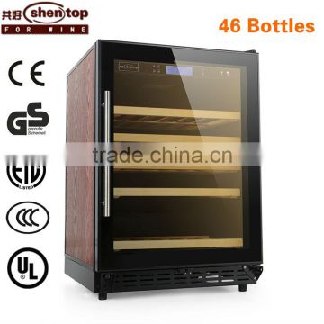 Shentop 44-bottle compressor bitzer cold room for wine cabinet refrigerated STH-G46 wine cooler compressor wine chiller cabinet