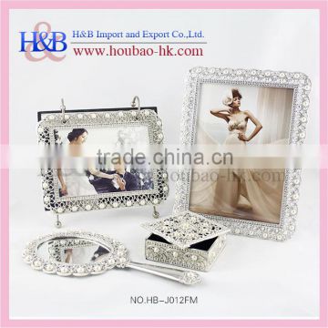 H&B lastest 5*7 8*10 metal luxury wedding photo frame