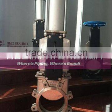 Zero Leakage Lug type Pneumatic Knife Gate Valve Price