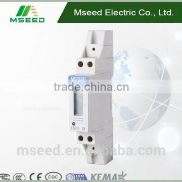 M25SC Single Phase Electronic ^Din-Rail Active Energy Meter