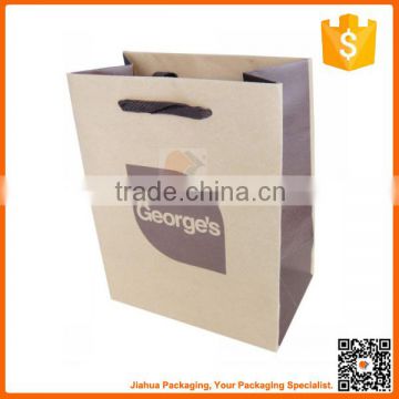 fast delivery kraft paper bag brown luxury paper gift bag
