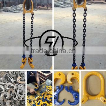 Double Chain Die Forging Oil Drum Lifting Clamp