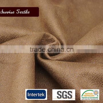 Bronzing suede fabric buy direct from china Sofa Fabric