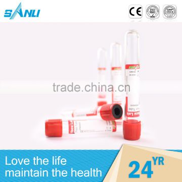Coagulation-promoting blood collection tubes