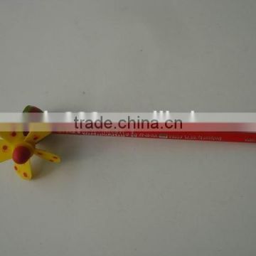 promotional high quality logo printed wooden HB fancy pencil