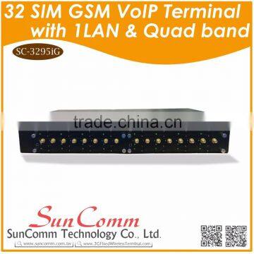 SC-3295iG 32 port SMS function GSM GoIP Gateway