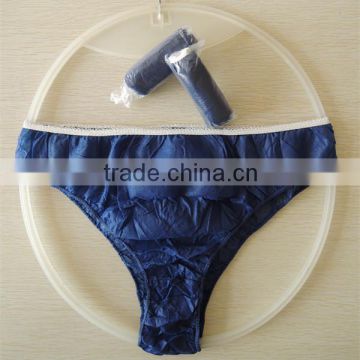 Customized Navy Bule disposable underwear for kids
