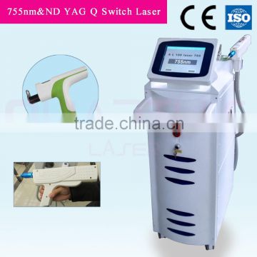 2016 hot Candela 755nm alexandrite laser with man and woman super fast hair removal