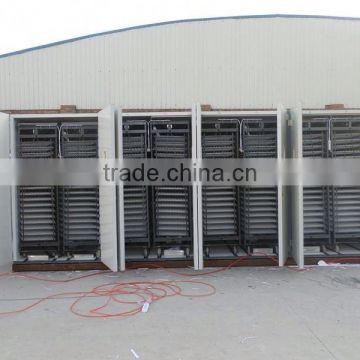 Fully automatic Industrial egg incubation incubator hatcher automatic machine