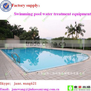 Water purification swimming pool treatment equipment