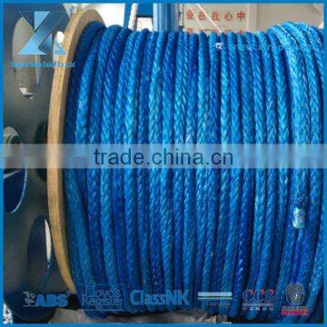 30mm hot sale blue color uhmwpe rope from factory