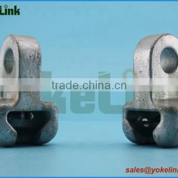 Type WS Ductile Iron casting Hot dip galvanized Socket Clevis