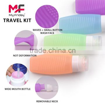 Most Popular Refillable Travel Bottles Soft Silicone