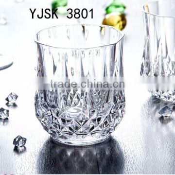 crystal glassware/drinking glass/transparent glass cup