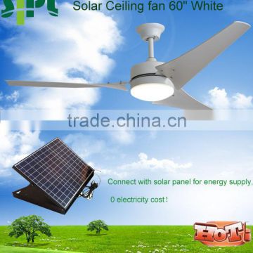 Vent tool new idea 60 inch 30 watt 24V dc solar panel powered ceiling fan