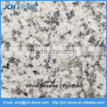 Cheap and Hardness White Sesame home depot chinese export granite countertops price