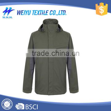 Wholesale custom waterproof nylon mens windbreaker jacket