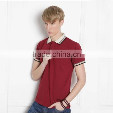 2015 hot sale 100% cotton men Polo t-Shirt high quality ST-13