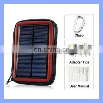 PU Solar Charger Waterproof Case for Mobile Phone