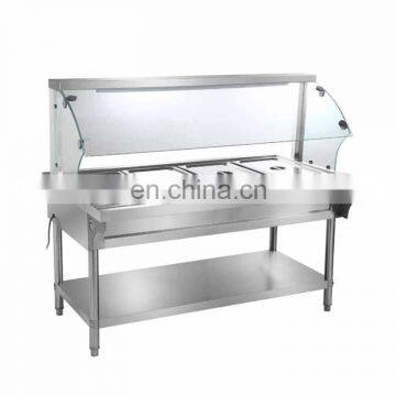 Electric foodbainmaire for buffet restaurant