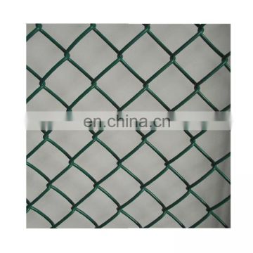 6feet 3.0mm PVC Coated Chain Link Wire Mesh Fence