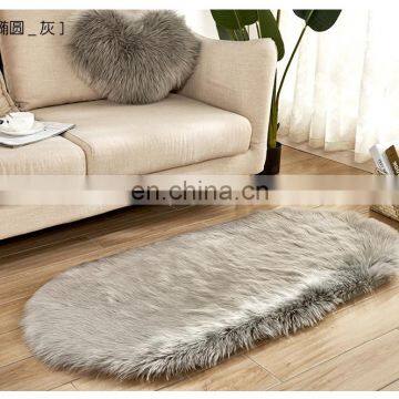 Handmade 100% OVal shape  bed room carpets for decoration