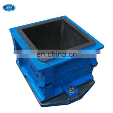 Professional Customize 150mm Cube Cast Iron Molds For Concrete Testing