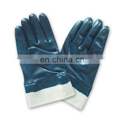 Safety Cuff Nitrile Working Gloves HYZ60