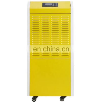 New design water tankless 90L/D  R410a portable commercial dehumidifier