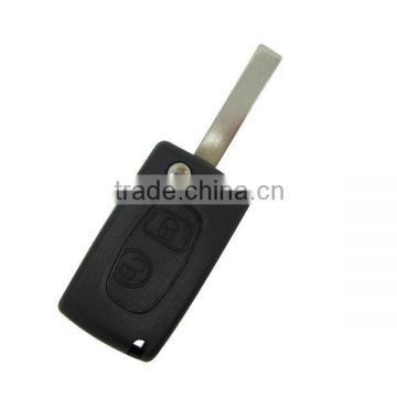 High quality Peugeot car key for Peugeot 2 button transponder 3.0 key blank