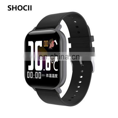 IOS Android GTR-H Smart Watch Real -time Temperature ECG Temperature Sport GTR-H smart watch BT smart watch